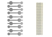 Samolepljiva zaptivka - aluminijumska sigurnosna traka 35 mm srebrna - 96 kom-slika_proizvoda