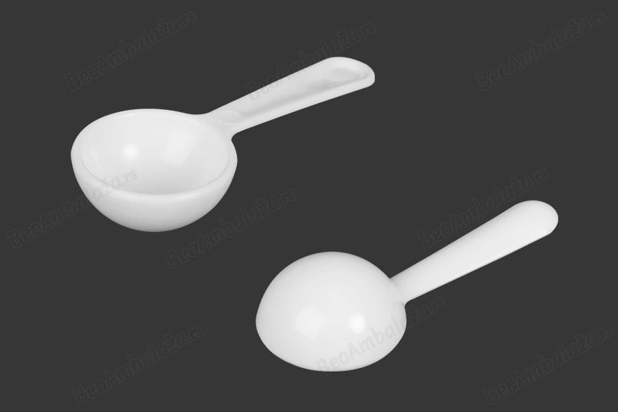Plastična bela kašičica 5ml (79mm) za merenje-slika_proizvoda
