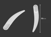Plastična bela PE spatula 50mm za kreme - 24 kom Plastična bela PE spatula 50mm za kreme - 24 kom-slika_proizvoda