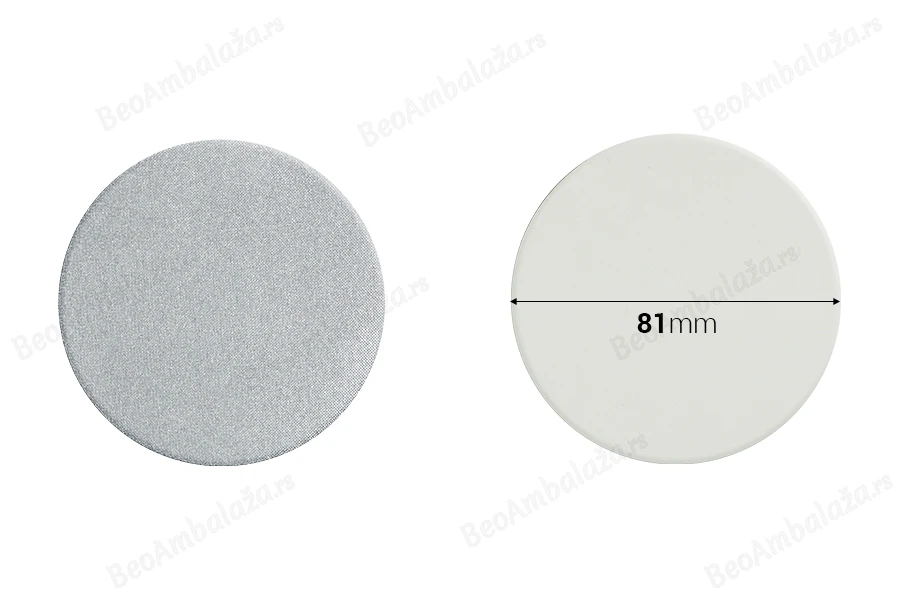 Zaptivka na indukciono lepljenje (induction sealing) 81mm - paket od 100 kom-slika_proizvoda