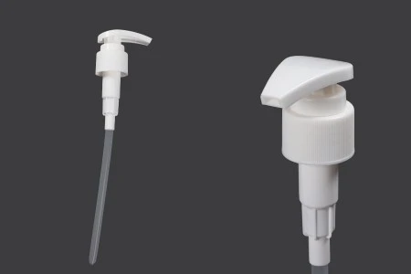 Plastična bela pumpica 24/410 sa zaštitnim mehanizmom-1