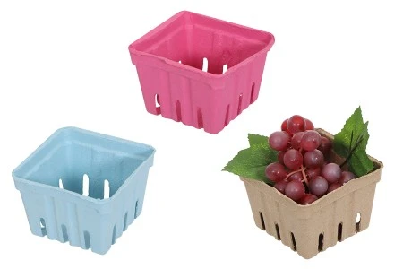 Korpa 110x110x75 mm  u boji, od recikliranog papira-3
