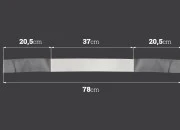 Lepljiva traka - Ručka za nošenje (PE pena) 780x35 mm Lepljiva traka - Ručka za nošenje (PE pena) 780x35 mm