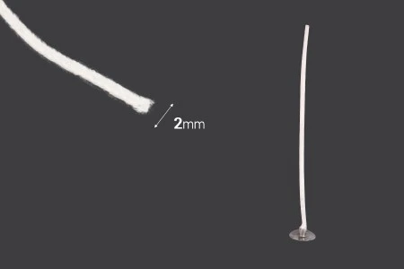 Pamučni fitilji - rolna 60 m (prečnik 2 mm)-2