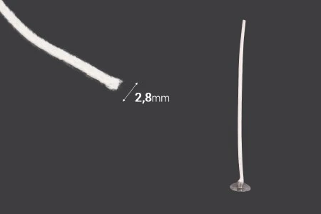 Pamučni fitilji - rolna 60 m (prečnik 2,8mm)-2