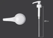 Plastična pumpica (dozator) 5 mL za posude sa otvorom 38/410 Plastična pumpica (dozator) 5 mL za posude sa otvorom 38/410