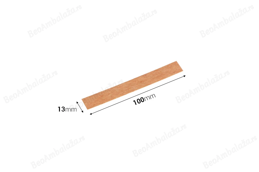 Drveni fitilj 13x100mm sa metalnom osnovom za sveće - 25 kom-dimenzije_slike
