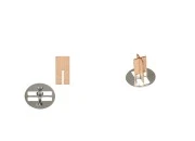 Drveni krstasti fitilj 10x20 mm sa metalnom osnovom za sveću - 25 kom-slika_proizvoda