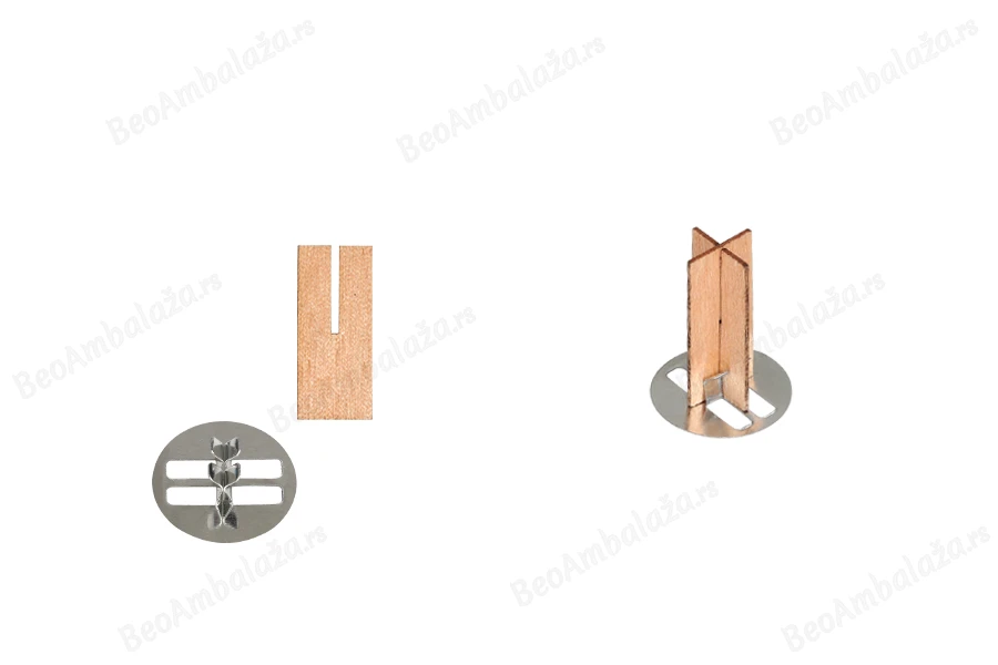 Drveni krstasti fitilj 13x30 mm sa metalnom osnovom za sveću - 25 kom-slika_proizvoda