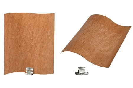 Drveni fitilj 80x100 mm sa metalnom osnovom za sveće - 25 kom-1