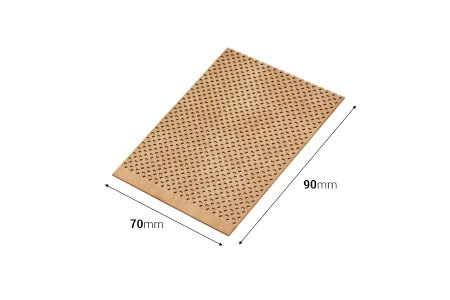 Drveni fitilj 70x90 mm sa metalnom osnovom za sveće - 5 kom-2