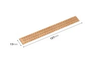 Drveni fitilj 13x127 mm sa metalnom osnovom za sveće - 25 kom-dimenzije_slike