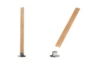 Drveni fitilj 13x127 mm sa metalnom osnovom za sveće - 25 kom-slika_proizvoda