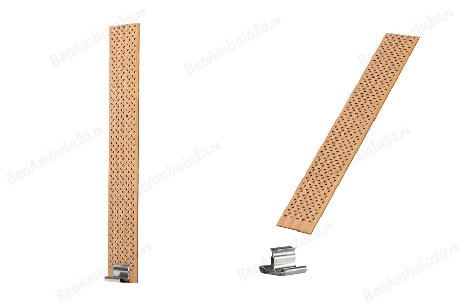 Drveni fitilj 25x152 mm sa metalnom osnovom za sveće - 5 kom-slika_proizvoda