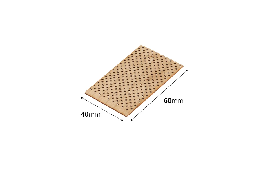 Drveni fitilj 40x60 mm sa metalnom osnovom za sveće - 5 kom Drveni fitilj 40x60 mm sa metalnom osnovom za sveće - 5 kom