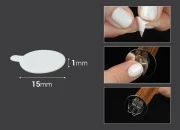 Dvostruko lepljive nalepnice za fitilje za sveće 15mm (akrilni materijal) - 56 kom Dvostruko lepljive nalepnice za fitilje za sveće 15mm (akrilni materijal) - 56 kom