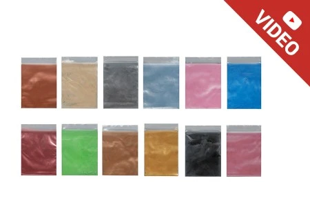 Prirodni pigmenti (prirodni liskun) - pakovanje od 24 boje (3 gr/boja)-1