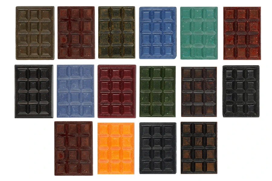 Boje za sveće u čvrstom stanju (kocke) - 2,5 gr Boje za sveće u čvrstom stanju (kocke) - 2,5 gr