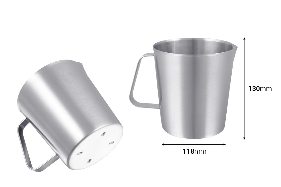 Posuda od nerđajućeg čelika (Inox) sa menzurom i drškom 1000mL-dimenzije_slike