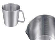Posuda od nerđajućeg čelika (Inox) sa menzurom i drškom 1000mL-grupa_slika