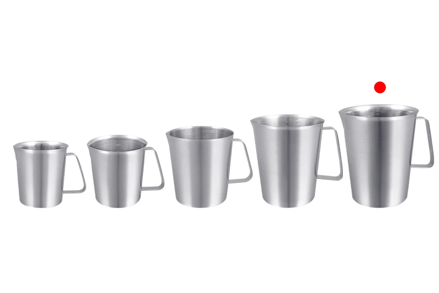 Posuda od nerđajućeg čelika (Inox) sa menzurom i drškom 2000mL-dimenzije_slike