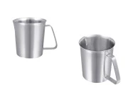 Posuda od nerđajućeg čelika (Inox) sa menzurom i drškom 500mL-slika_proizvoda