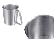 Posuda od nerđajućeg čelika (Inox) sa menzurom i drškom 700mL-grupa_slika