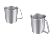 Posuda od nerđajućeg čelika (Inox) sa menzurom i drškom 700mL-slika_proizvoda