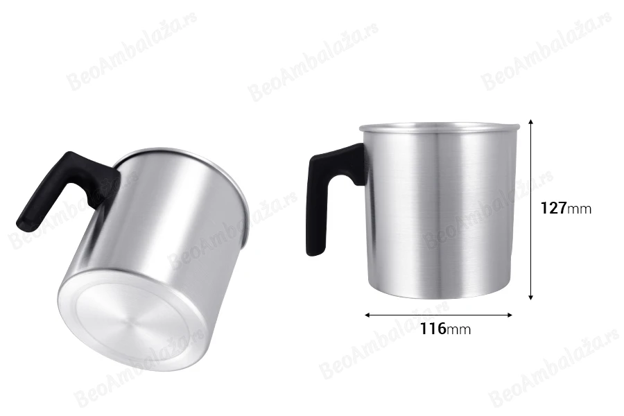 Aluminijumski lonac 1200mL sa drškom-dimenzije_slike