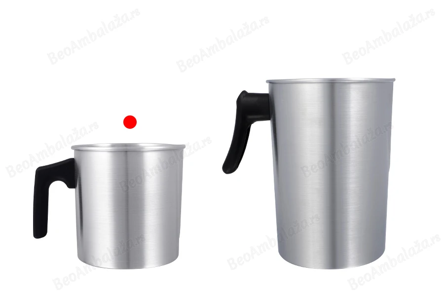 Aluminijumski lonac 1200mL sa drškom-