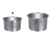 Posuda od nerđajućeg čelika (Inox) za Bain-Marie 140 mm Posuda od nerđajućeg čelika (Inox) za Bain-Marie 140 mm