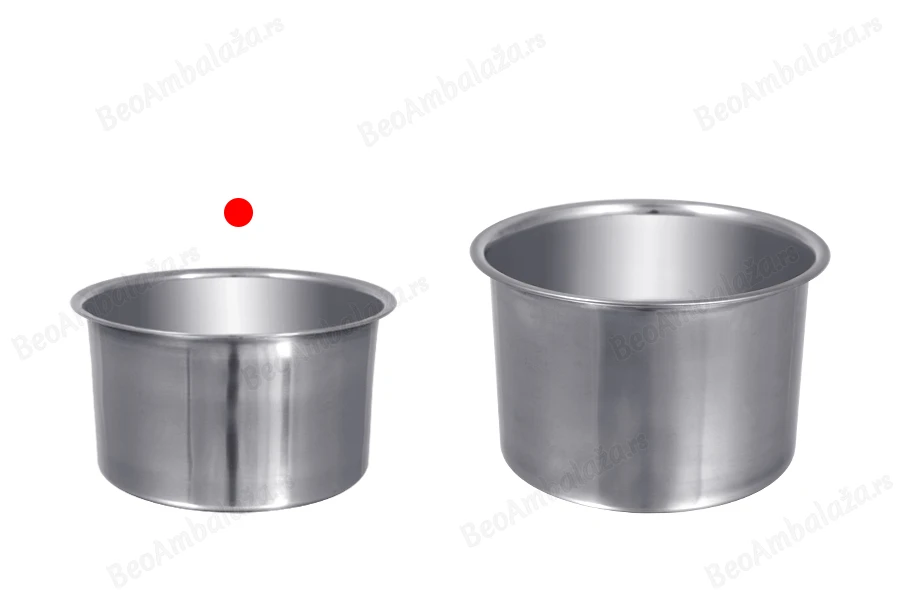 Posuda od nerđajućeg čelika (Inox) za Bain-Marie 140 mm-