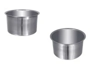 Posuda od nerđajućeg čelika (Inox) za Bain-Marie 140 mm Posuda od nerđajućeg čelika (Inox) za Bain-Marie 140 mm