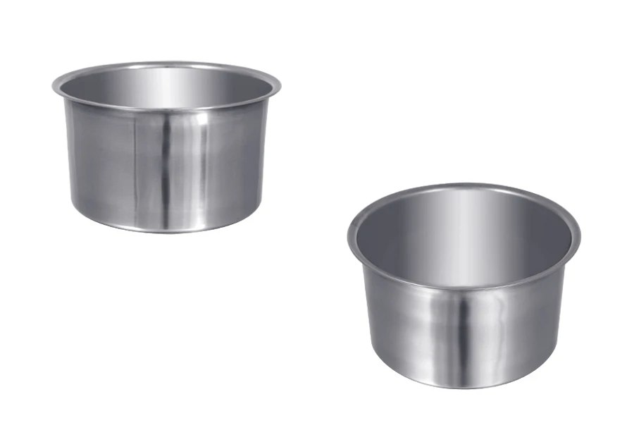 Posuda od nerđajućeg čelika (Inox) za Bain-Marie 140 mm Posuda od nerđajućeg čelika (Inox) za Bain-Marie 140 mm