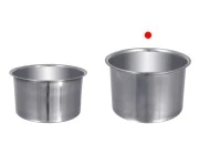 Posuda od nerđajućeg čelika (Inox) za Bain-Marie 160 mm