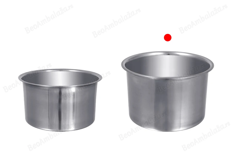 Posuda od nerđajućeg čelika (Inox) za Bain-Marie 160 mm-
