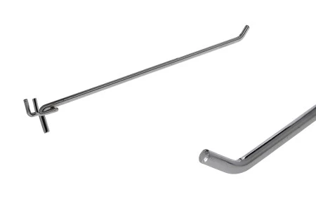 Metalna kukica 255mm za izlaganje proizvoda - 20 kom-2