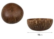 Posuda od prirodnog kokosa - spoljašnji prečnik 16cm Posuda od prirodnog kokosa - spoljašnji prečnik 16cm