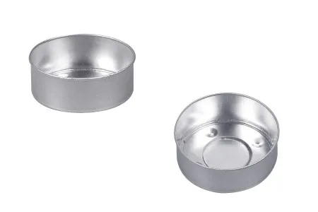 Aluminijumski okrugli držač za svećice 37x14 mm - 100 kom-1