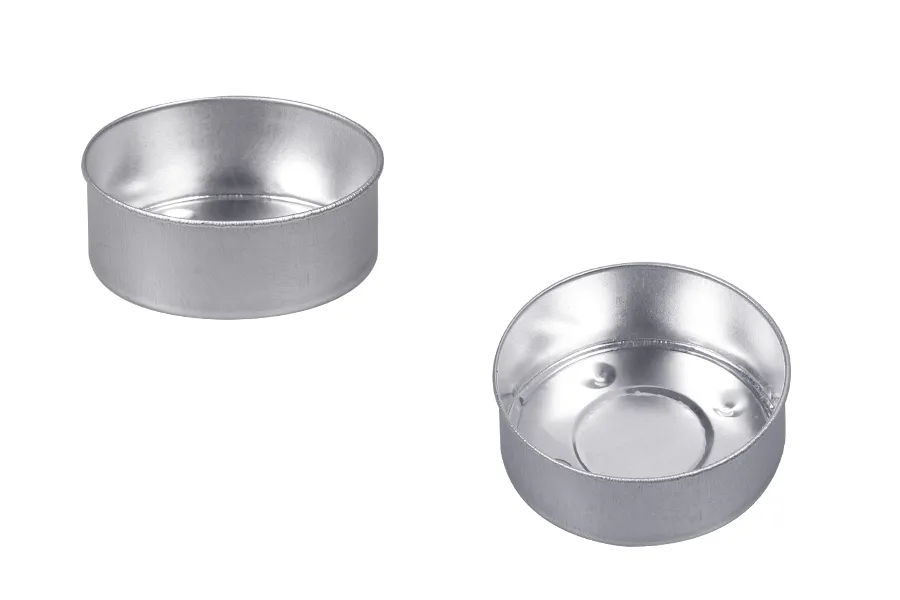 Aluminijumski okrugli držač za svećice 37x14 mm - 100 kom Aluminijumski okrugli držač za svećice 37x14 mm - 100 kom