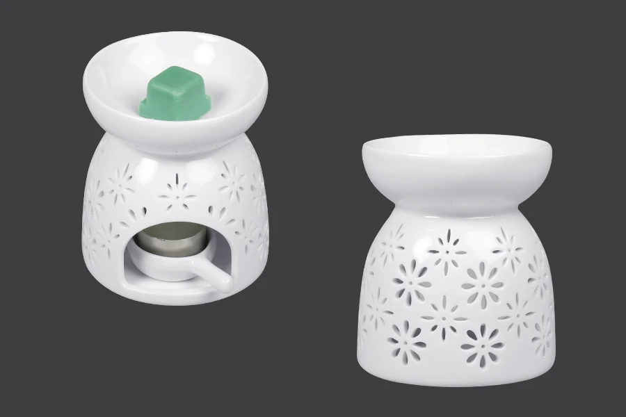 Keramički osveživač prostora za svećice i aromatična ulja Keramički osveživač prostora za svećice i aromatična ulja