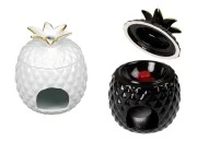 Keramički osveživač prostora za svećice i aromatična ulja u obliku ananasa-grupa_slika