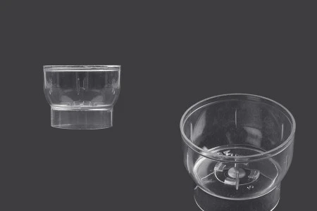 Plastični providni držač za svećice - 20 kom-1