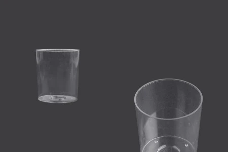 Plastični providni držač za svećice - 20 kom-1