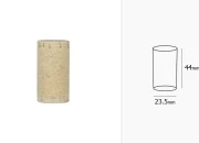 Čep od prirodne plute 44x23,5mm-dimenzije_slike