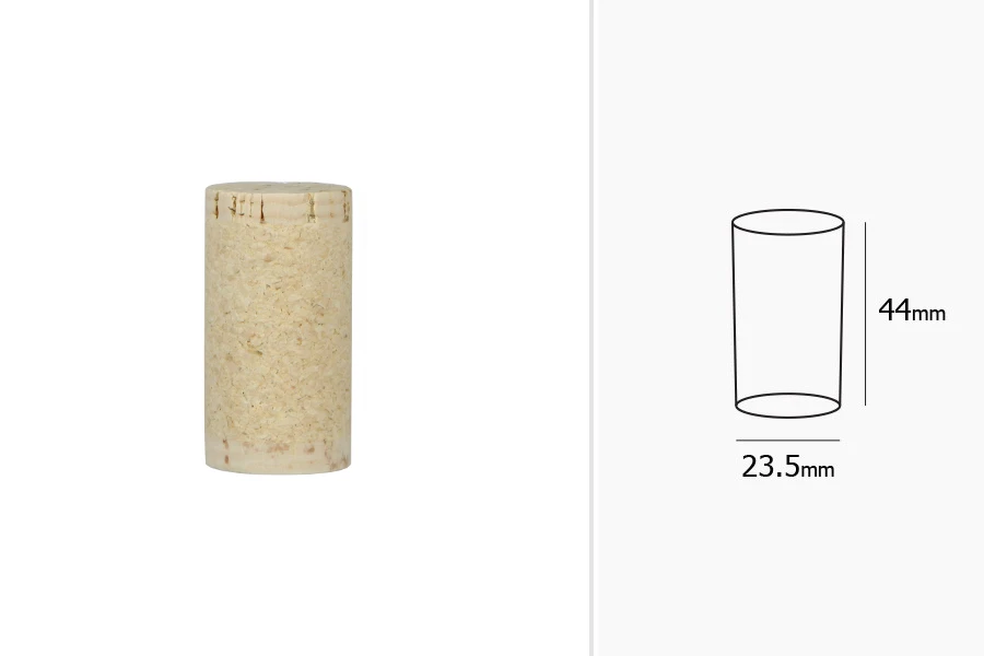 Čep od prirodne plute 44x23,5mm-dimenzije_slike