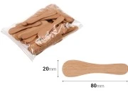 Spatulica od bambusa za kozmetičku upotrebu 80x20 mm - 50 kom Spatulica od bambusa za kozmetičku upotrebu 80x20 mm - 50 kom