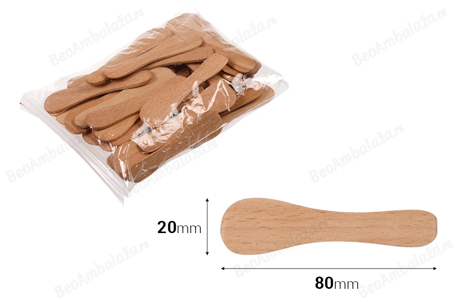 Spatulica od drveta za kozmetičku upotrebu 80x20 mm - 50 kom-dimenzije_slike