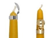 Automatski metalni aparat za gašenje sveća, u zlatnoj ili srebrnoj boji-grupa_slika