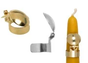 Automatski metalni aparat za gašenje sveća, u zlatnoj ili srebrnoj boji-slika_proizvoda